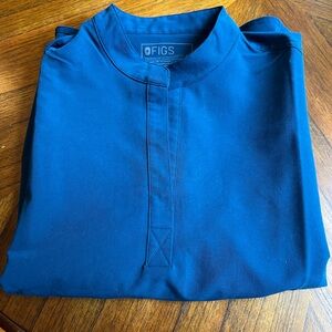 Deep Reef Figs Scrubs Rafaela top